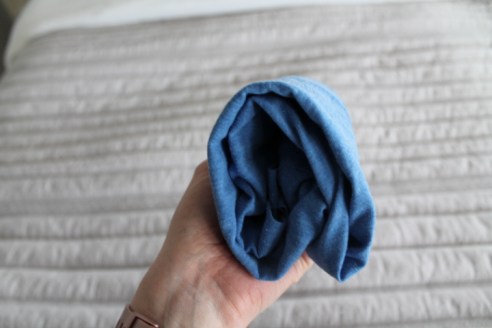 perfect konmari fold